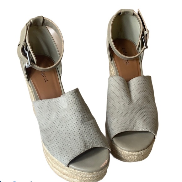 Indigo Rd. Airy Wedge Platform Sandal Sz 10m - Picture 2 of 7